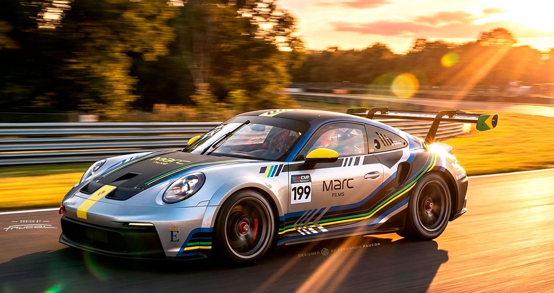 A lot of Brazil in GDL Racing’s two Porsches for the season